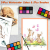 GBruno 140Pcs Art Supplies With Colored Pencils