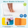 6 Pieces Foam Climbing Blocks Soft Play Climbing for Toddlers with Tunnel-Multicolor