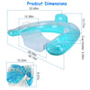 GBruno 2Pcs Inflatable Float Pool Chair