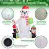 GBruno 5.9FT Christmas Inflatable Outdoor Decoration