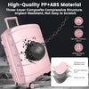 Luggage Sets with Spinner Wheels (20/24/28 Inch), PP+ABS Suitcase Sets