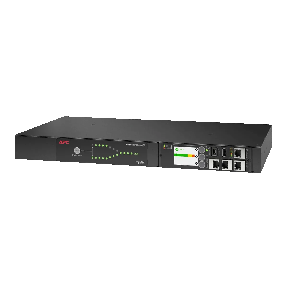 APC NetShelter Rack ATS 1U 120V 20A – 10 Outlets – Perfect Stock