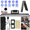 GBruno 88 Keys Foldable Full Size Keyboard
