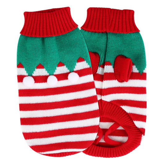 GBruno Pet Christmas Turtleneck Sweater