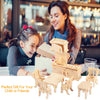 GBruno 3D Wooden Dollhouse Furniture Puzzles