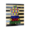 Wooden American Flag for Teachers with Personalized Engraving