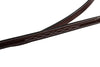 Huntley Equestrian Fancy Stitched Rubber Reins, 5/8