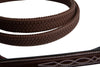 Huntley Equestrian Fancy Stitched Rubber Reins, 5/8