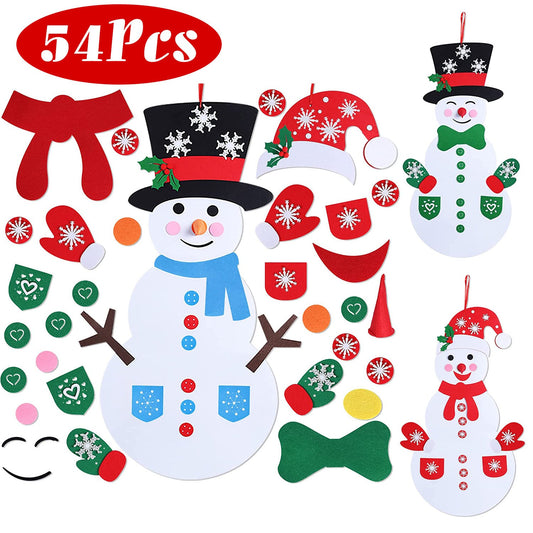 GBruno Felt Christmas Snowman Set