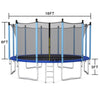 Outdoor Trampoline with Safety Closure Net-16 ft