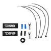 8-GA Amplifier Installation Wiring Kit - Blue