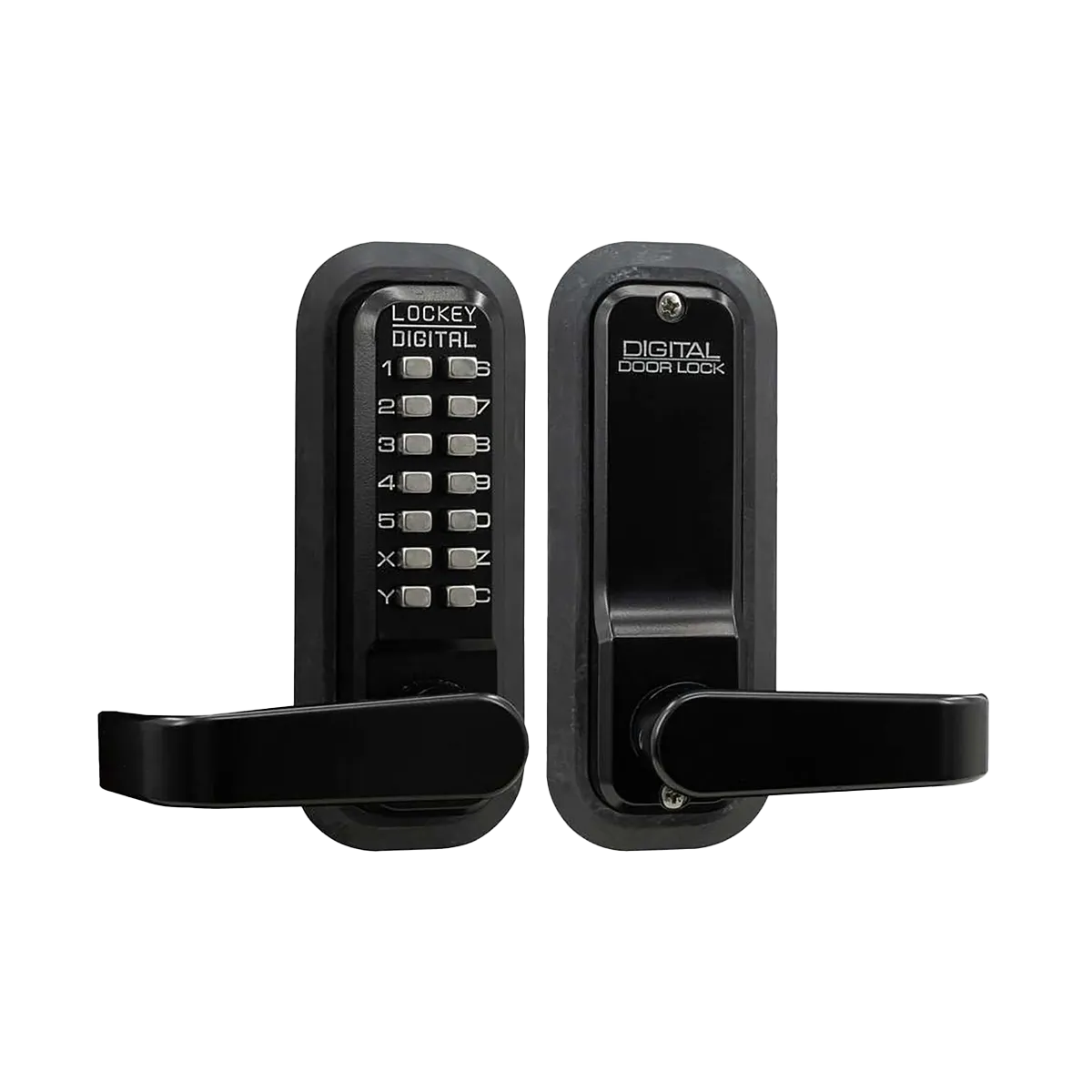 Jet Loader Lock Lockey USA 2835JB Mechanical Keyless Lever Lock Jet Black – Perfect Stock