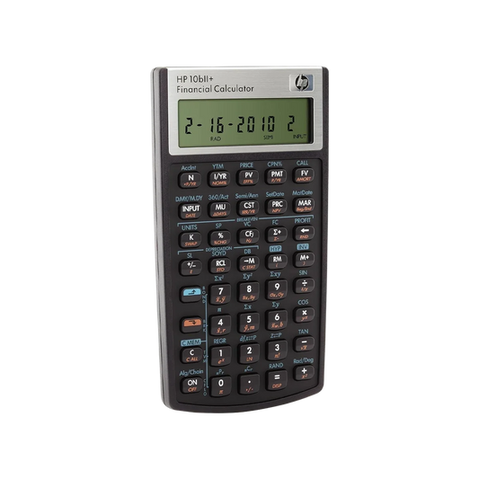 HP 10bII+ Financial Calculator by Hewlett-Packard