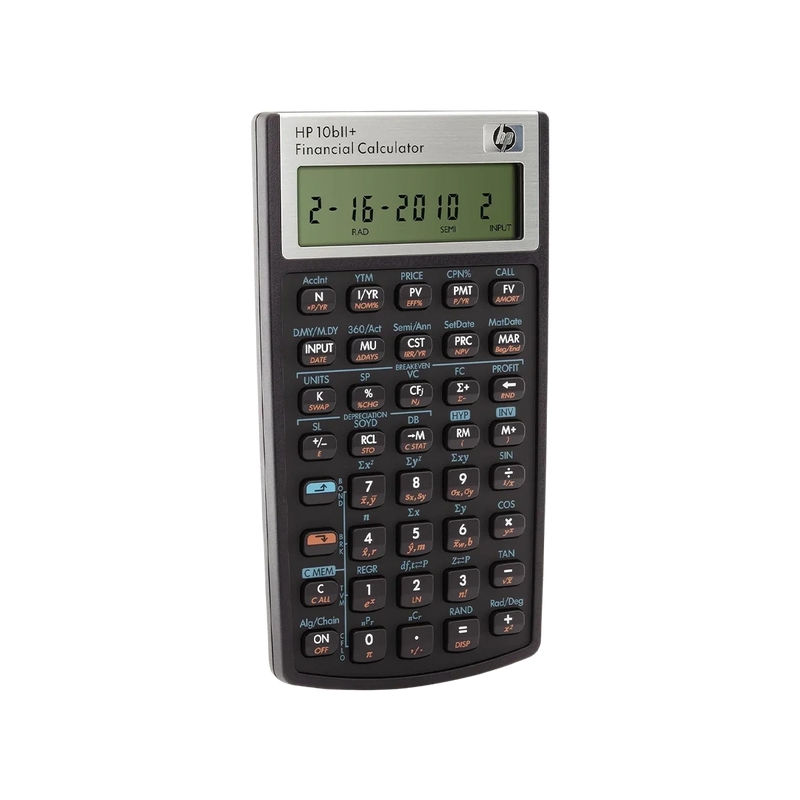 HP 10bII+ Financial Calculator by Hewlett-Packard