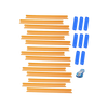 Hot Wheels BHT77 Car & Track Pack | Track & Cars Set