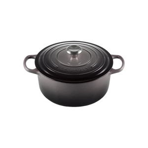 Le Creuset Enameled Cast Iron Signature Round Dutch Oven 7.25 qt. Oyster