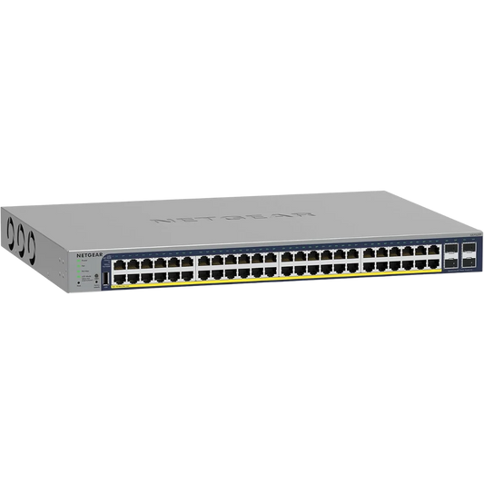 NETGEAR GS752TP 52-Port PoE+ Gigabit Smart Switch | 380W Managed