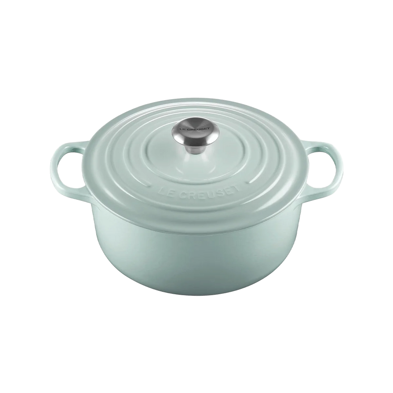 Le Creuset 5.5 Qt Signature Dutch Oven – Sea Salt