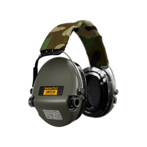 Sordin Supreme Pro-X Ear Defenders for Hunting & Shooting - Green Ear Muffs
