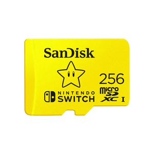 SanDisk 256GB microSDXC Card, Licensed for Nintendo Switch