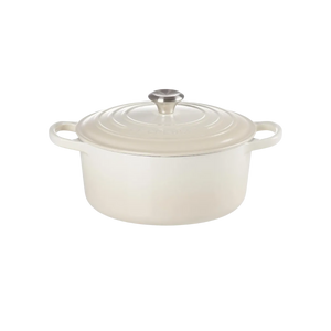 Le Creuset Enameled Cast Round Dutch Oven 3.5 Qt Meringue