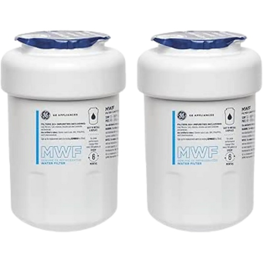 GE SmartWater MWF Refrigerator Water Filter (2-Pack)