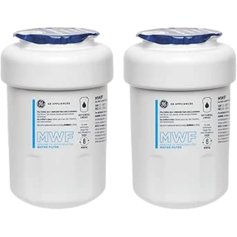 GE SmartWater MWF Refrigerator Water Filter (2-Pack)