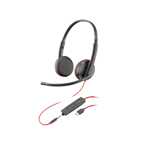 Plantronics Blackwire C3225 USB Headset with 3.5mm Jack