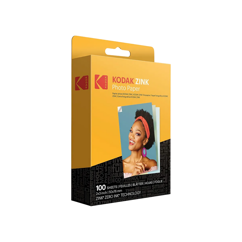 Zink KODAK 2x3 Premium Photo Paper (100 Sheets) Compatible with KODAK PRINTOMATIC