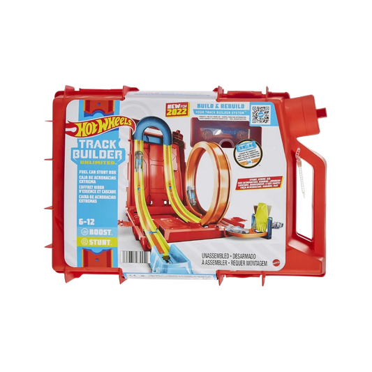 Hot Wheels Fuel Can Stunt Box Track Builder Set Unlimited Playset