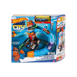 Hot Wheels Gorilla Grapple Track Set – 5-Ft Track