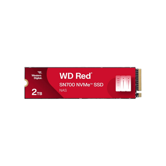 WD Red SN700 2TB NVMe SSD for NAS – PCIe Gen3 M.2