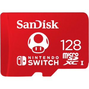 SanDisk 128GB microSDXC Card for Nintendo Switch