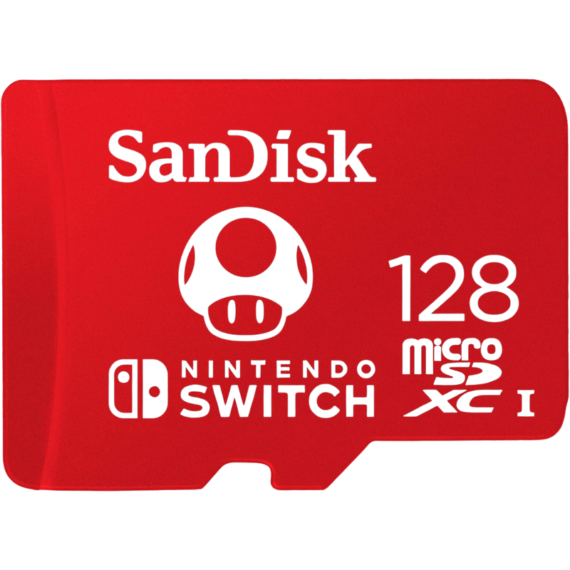 SanDisk 128GB microSDXC Card for Nintendo Switch