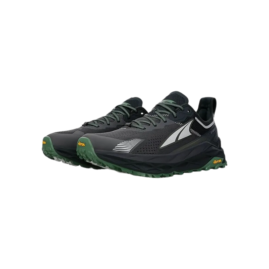 ALTRA Men's Olympus 5 Running Shoe Black/Gray 10.5 Medium