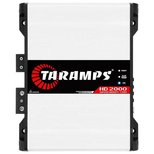 Taramps HD 2000 2 Ohm Monoblock Amplifier White