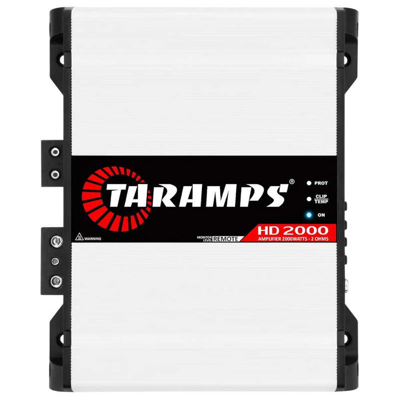 Taramps HD 2000 2 Ohm Monoblock Amplifier White