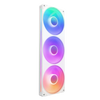 NZXT F360 RGB Core 360mm Fan Unit – White | High Airflow & aRGB