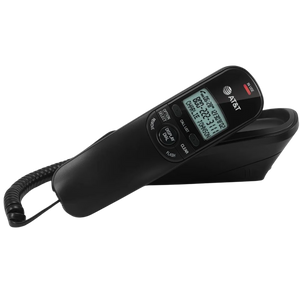 AT&T TR1909B Trimline Corded Phone with Caller ID | Black