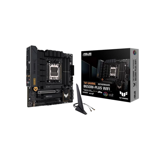 ASUS TUF GAMING B650M-PLUS WIFI AM5 mATX Motherboard