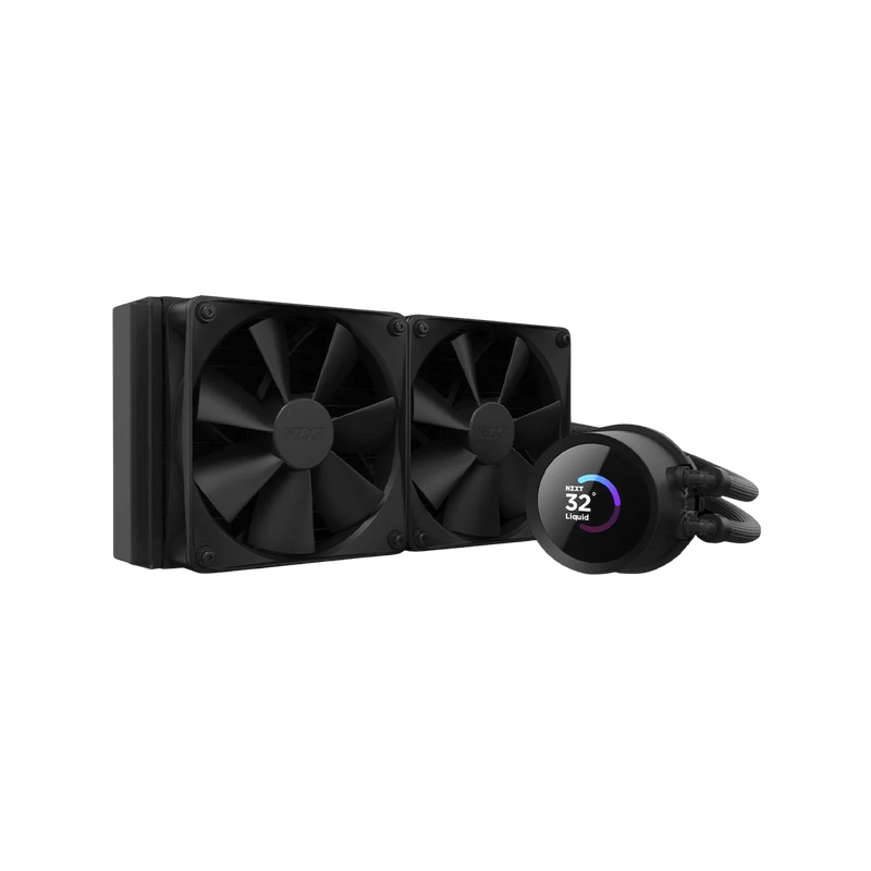 NZXT Kraken 240 AIO Liquid Cooler with LCD Black