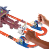 Hot Wheels Spider-Man Web-Slinging Speedway Track Set Spider-Man & Black Panther