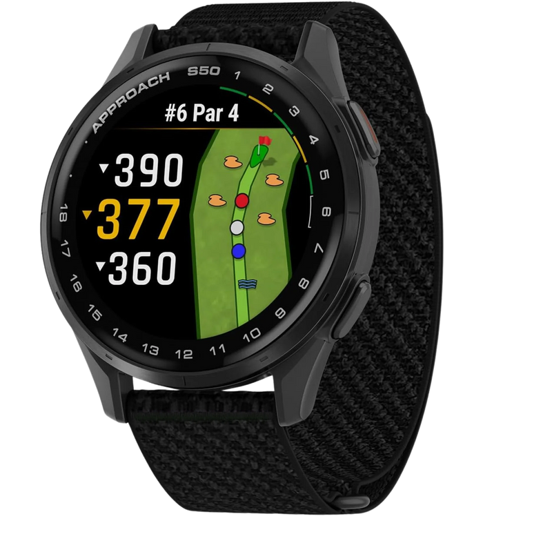 Garmin Approach S50: Advanced AMOLED Golf GPS Smartwatch