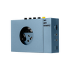 Cassette Tape Recorder with Bluetooth Connection Speaker Blue