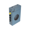 Cassette Tape Recorder with Bluetooth Connection Speaker Blue