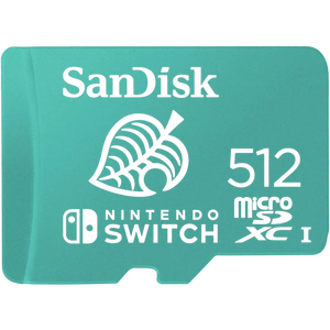 SanDisk 512GB microSDXC Nintendo Switch Card