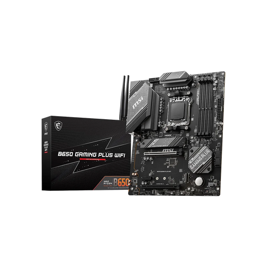 MSI B650 Gaming Plus WiFi Motherboard | AM5, DDR5, PCIe 4.0