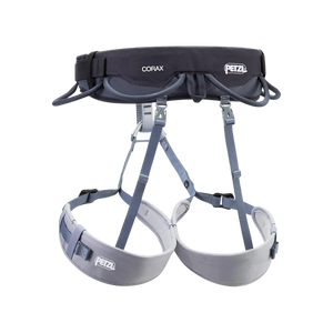 PETZL CORAX Climbing Harness Dark Gray Size 2