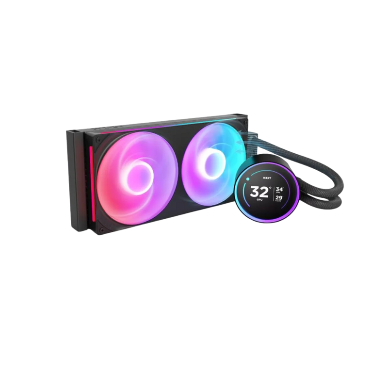 NZXT Kraken Elite 280 RGB (2024) AIO Cooler | 2.72” LCD, 280mm Radiator – Black