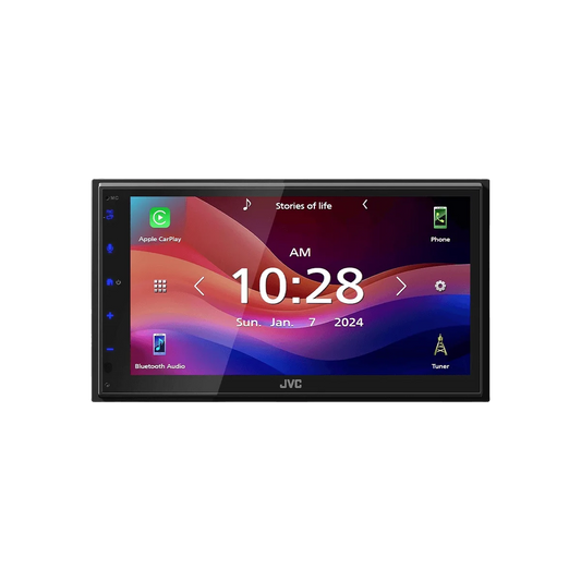 JVC KW-M595BT Car Stereo with CarPlay & Android Auto